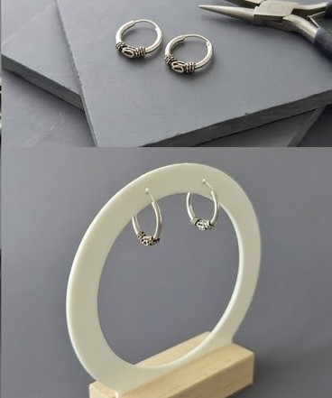 Pendientes de Aro Balineses en Plata de Ley 925 - Imagen 6