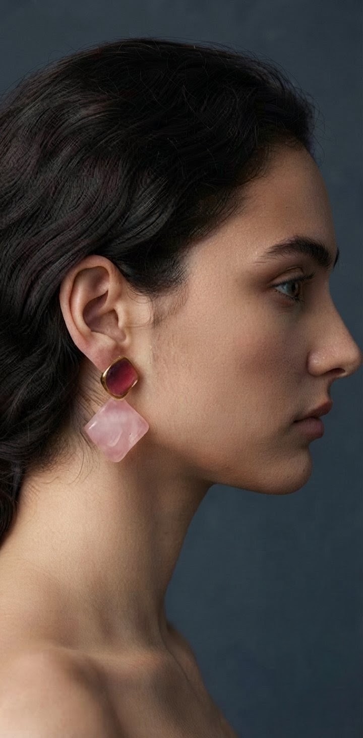 Pendientes de acero inoxidable. - Imagen 5