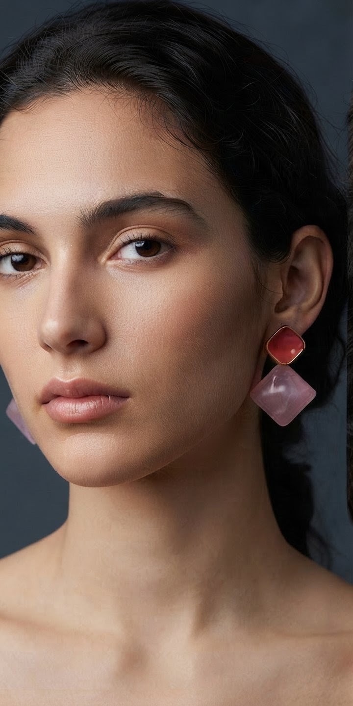 Pendientes de acero inoxidable. - Imagen 2