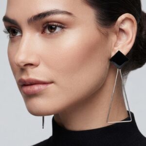 Pendientes Geométricos de Acero Inoxidable Quirúrgico - Durabilidad y Estilo