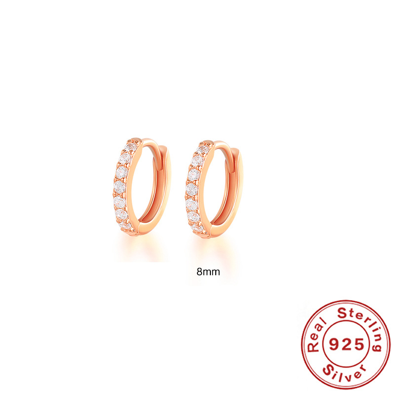 Pendientes plata de ley 925. Medidas varias - Imagen 17
