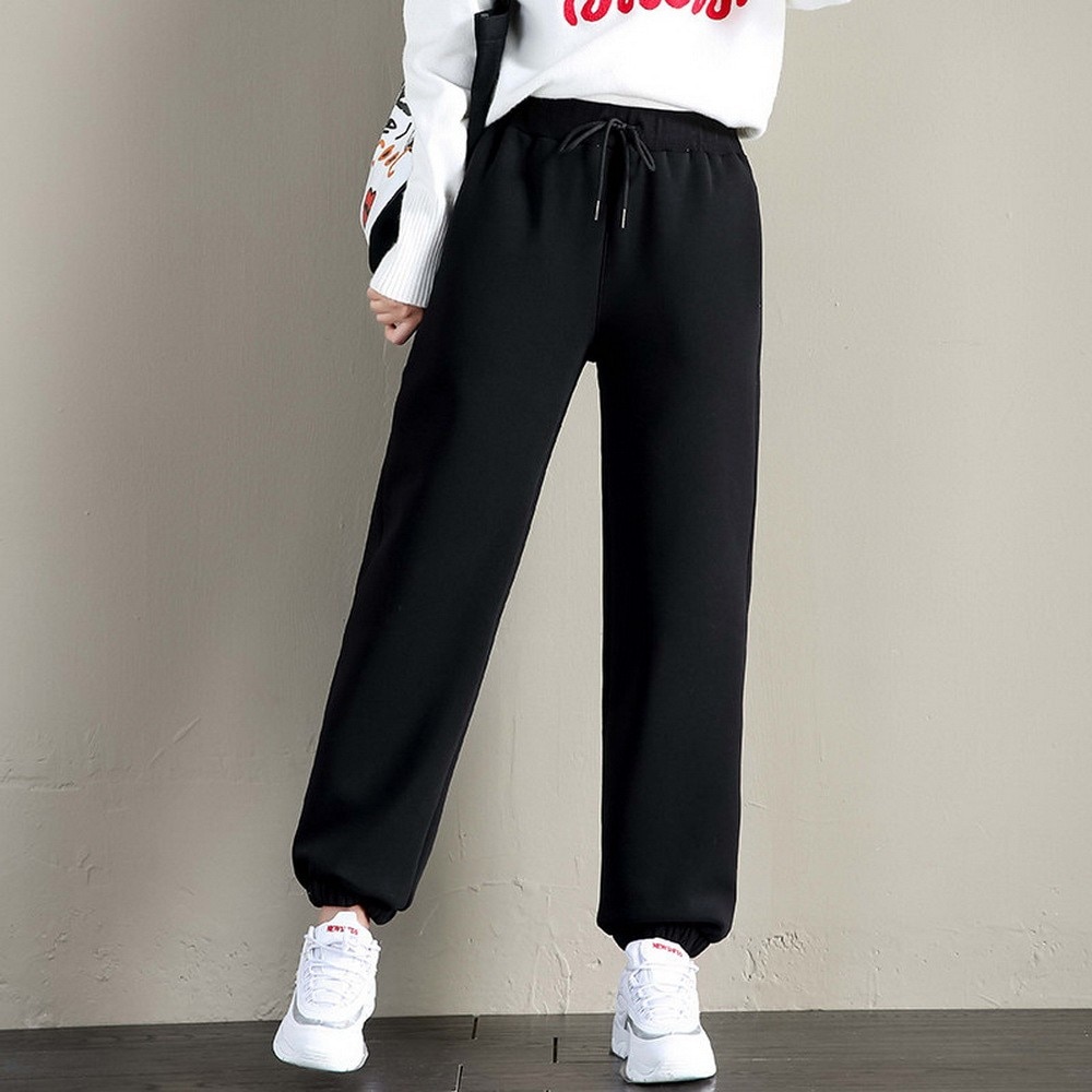 Pantalón Chándal Térmico para Mujer con Forro Borreguito Interior – Estilo Jogger Ajustable - Imagen 3