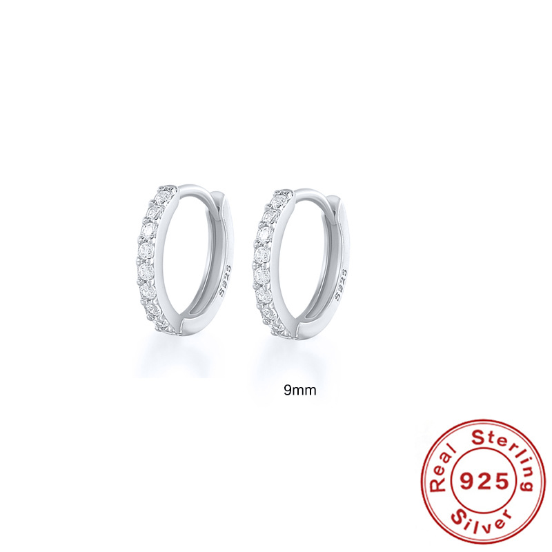 Pendientes plata de ley 925. Medidas varias - Imagen 15