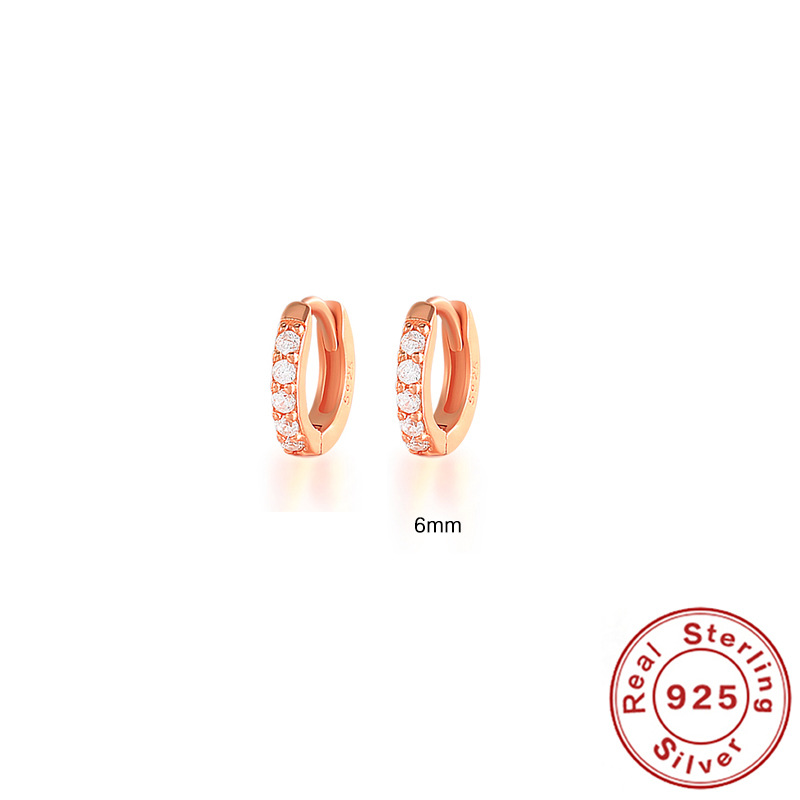 Pendientes plata de ley 925. Medidas varias - Imagen 16