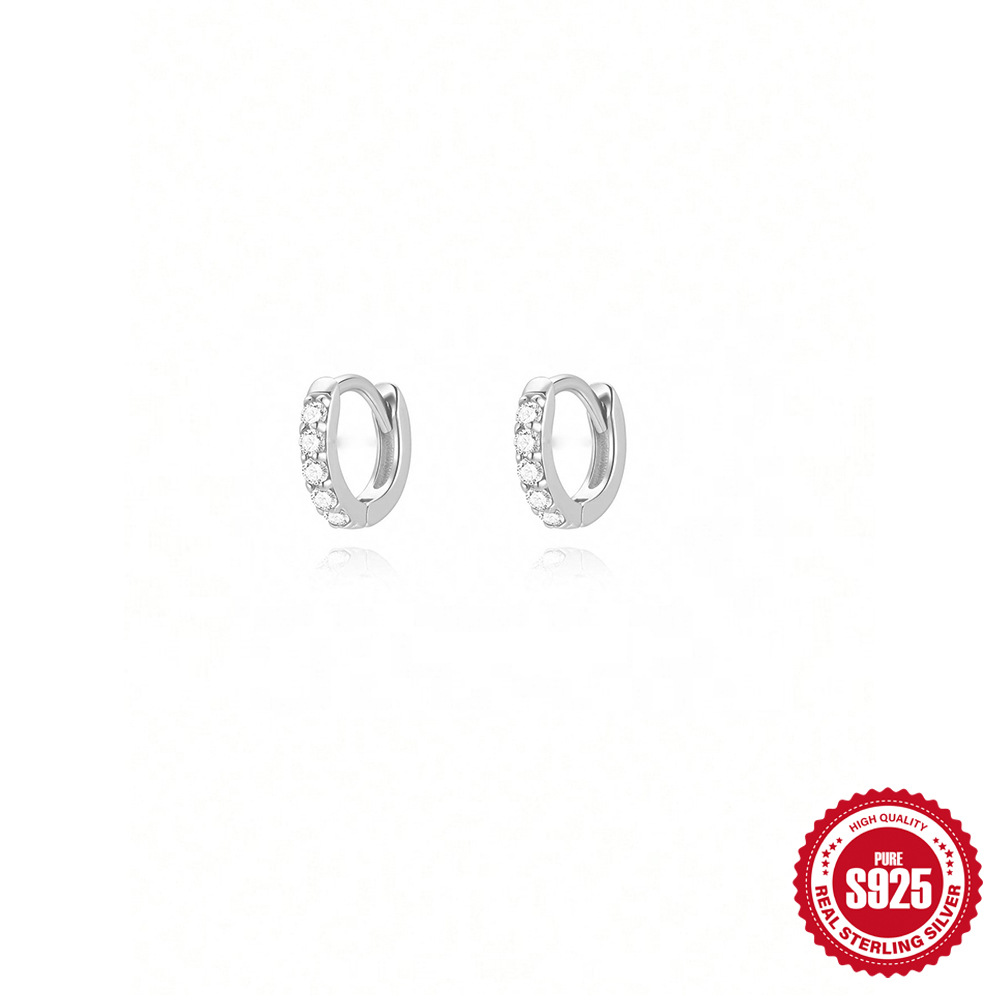 Pendientes plata de ley 925. Medidas varias - Imagen 11