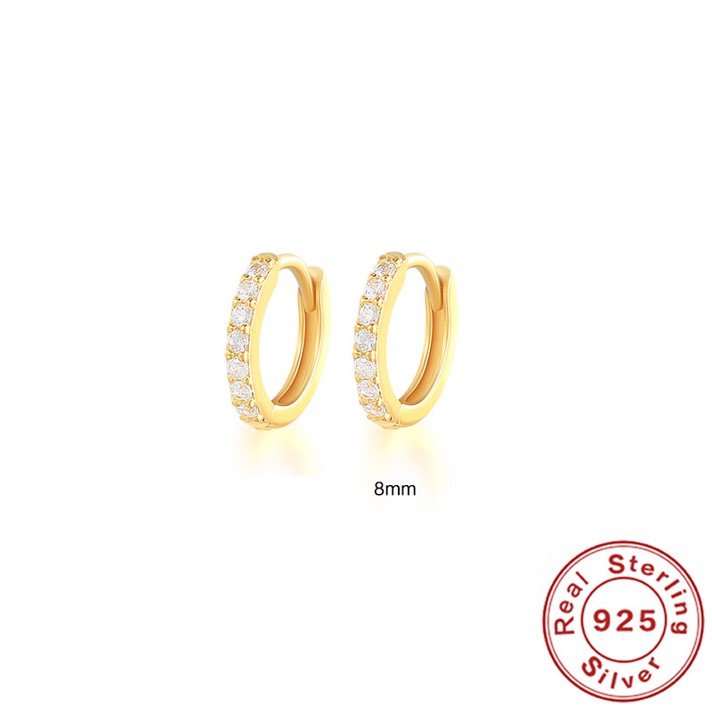 Pendientes plata de ley 925. Medidas varias - Imagen 9