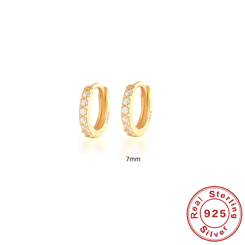 Pendientes plata de ley 925. Medidas varias - Imagen 8